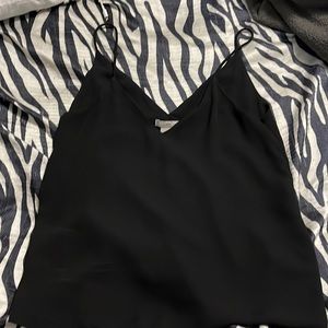 Black dress tank